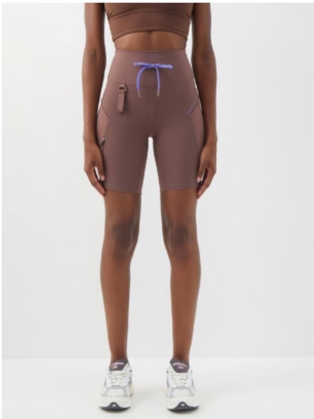 lululemon athletica High-Rise Jersey Cycling Shorts - Brown
